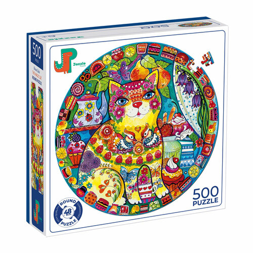 JAZZLE PUZZLE Пазл JAZZLE PUZZLE P1002 Волшебный кот 500 дет.