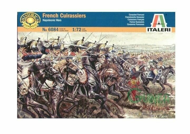 Сборная модель миниатюра / Модель для сборки Italeri / Солдатики French Cuirassiers