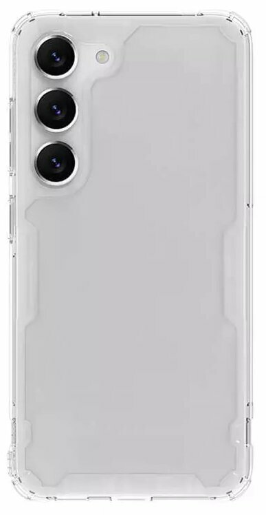 Накладка Nillkin Nature TPU Pro Case силиконовая для Samsung Galaxy S23 SM-S911 прозрачная