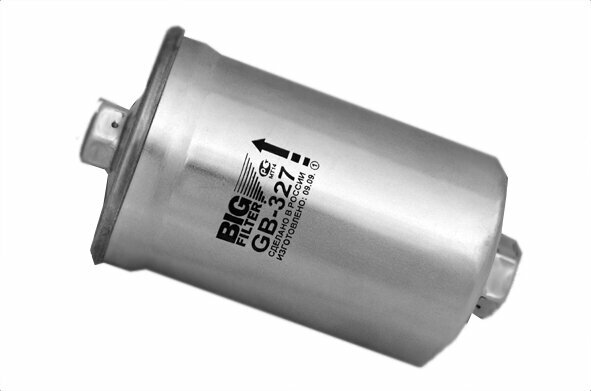 Фильтр топливный для а/м Газ, УАЗ (дв. 405, 406, 409) инжекторный (BIG) под штуцер GB 327
