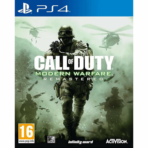 Игра для PlayStation 4 Call of Duty: Modern Warfare Remastered (EN Box) (английская версия) call of duty 4 modern warfare remastered русская версия ps4