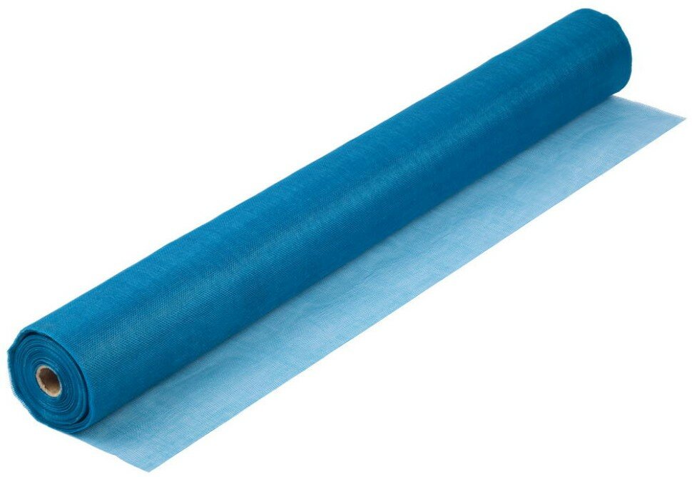 STAYER Сетка STAYER "STANDARD" противомоскитная в рулоне, стекловолокно+ПВХ, синяя, 0,9 х 30м, ( 12528-09-30 )