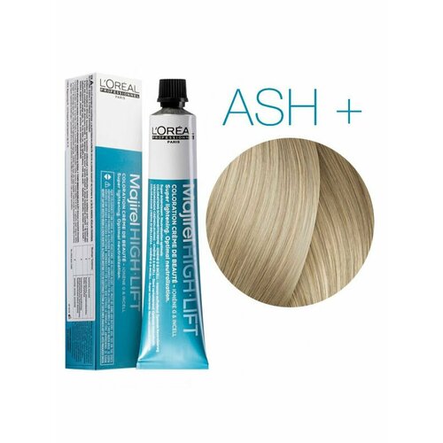 Loreal Majirel High Lift Ash+ - Мажирель 50 мл краска мажирель high lift ash violet пепельно перламутровый