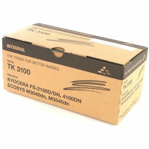 TK-3100 Integral совместимый черный тонер-картридж для Kyocera Mita FS 2100/ 4100/ 4200/ 4300; Ecosy картридж tk 3100 для принтера куасера kyocera mita fs 2100 fs 2100d fs 2100dn fs 4100 fs 4100dn