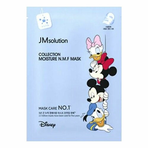 JMsolution Маска тканевая с увлажняющим фактором / Disney Сollection Moisture N.M.F Mask, 30 мл, 2 штуки