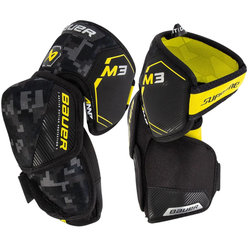 Налокотник хоккейный BAUER Supreme M3 S23 JR 1061882 (M) налокотники s23 supreme m3 elbow pad sr m