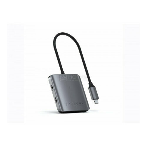 USB-хаб Satechi 4-PORT ST-UC4PHM gray