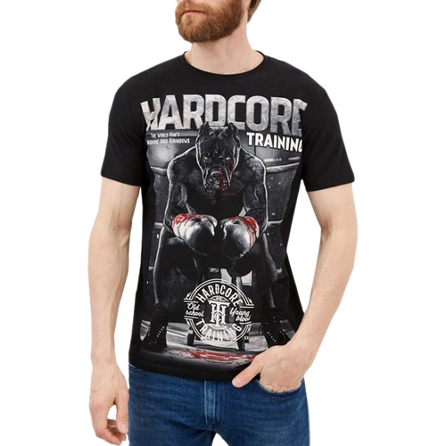 фото Футболка hardcore training ground shark the moment of truth, размер xl, черный