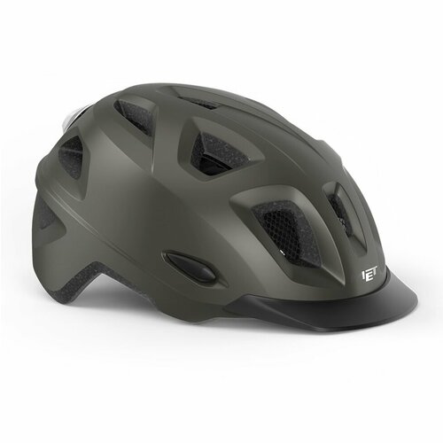 фото Велошлем met mobilite helmet (3hm134ce00), цвет титановый, размер шлема s/m (52-57 см)