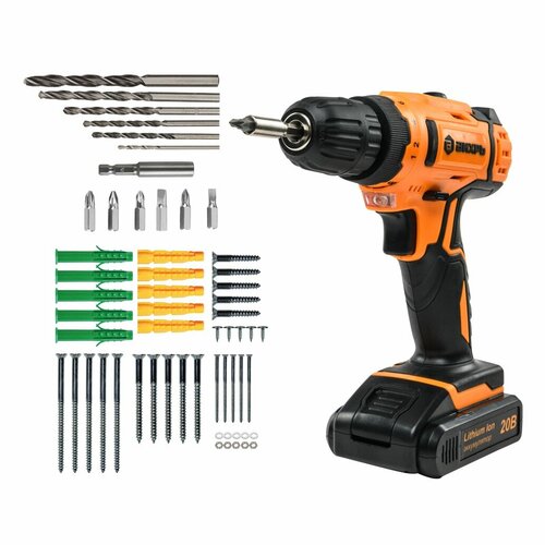 Шуруповерт аккумуляторный Вихрь ДА-20Л-2КА 499000₽