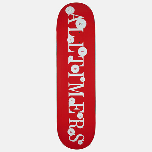 Дека Alltimers Core Skater 8.3 красный, Размер ONE SIZE