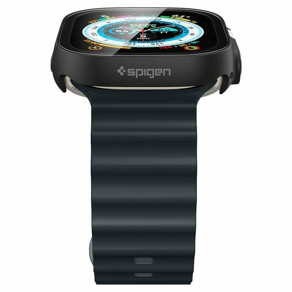 Чехол SPIGEN для Apple Watch Ultra (49 mm) - Thin Fit 360 - Черный - ACS05558 — фото 6