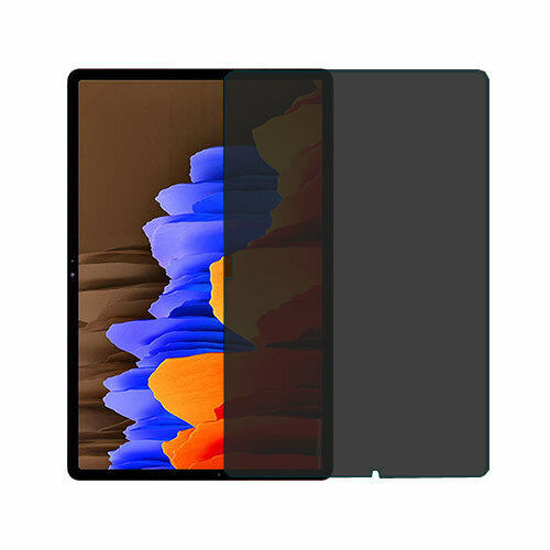Samsung Galaxy Tab S7+ защитный экран пленка гидрогель конфиденциальность (силикон) Одна штука