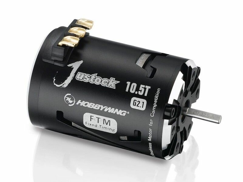 Бесколлекторный мотор Hobbywing JUSTOCK-10.5T-BLACK-G2.1 4000KV, 3.17/15 HW-30408009