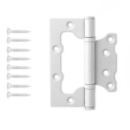 фото Петля накладная Apecs 100*75*2,5-B2-Steel-W