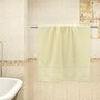 Махровое полотенце для рук и лица 50*80 см / полотенце для ванной Клэр кремовый/ 100% хлопок / плотность 420 гр