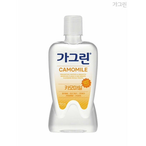 Garglin Camomile Ополаскиватель для полости рта с экстрактом ромашки Garglinglin Camomile 750ml