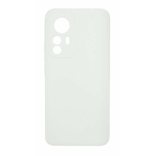 Накладка силиконовая для Xiaomi Mi 12T / Redmi K50 Ultra белая силиконовая накладка для xiaomi mi 12t 12t pro sc ярко розовый