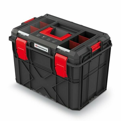 Ящик для инструментов Kistenberg X-LOG (KXB604040F-S411) black / red