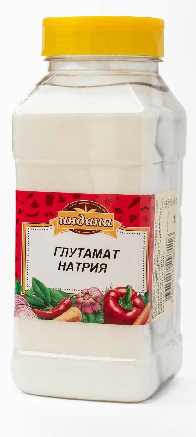 Глутамат натрия натуральный 1 000 мл./ 800 гр приправа усилитель вкуса и аромата пищевая добавка ТМ "Индана".