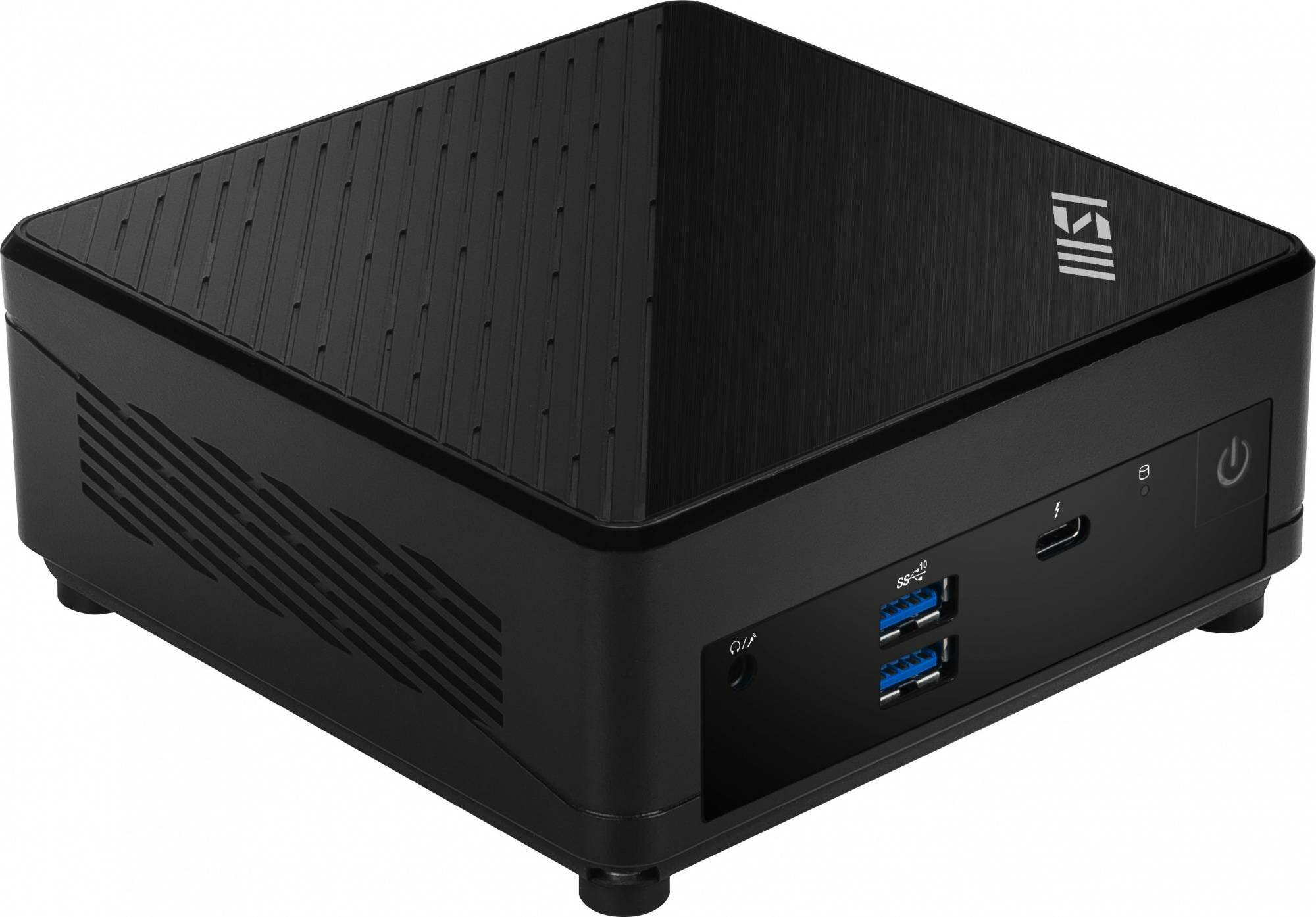 Неттоп MSI Cubi 5 12M-031XRU, Intel Core i3 1215U, DDR4 8ГБ, SSD 512ГБ, Intel UHD Graphics, noOS, черный (9s6-b0a811-224)