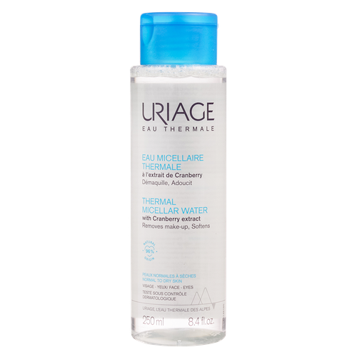 Uriage Thermal Micellar Water мицеллярная вода очищающая для сухой и нормальной кожи с экстрактом Клюквы 250 мл 1 шт