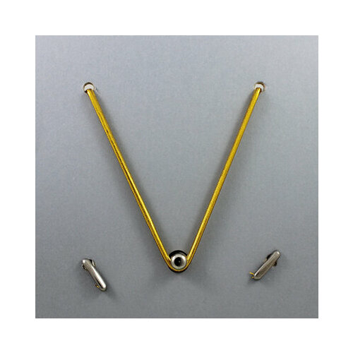 Резинка диаметр 25 мм золото 100 м 1050₽