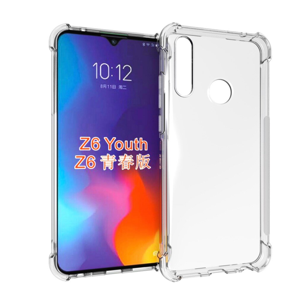 фото Чехол задняя-панель-накладка-бампер MyPads для Lenovo Z6 Lite с усиленной защитой углов противоударный прозрачный