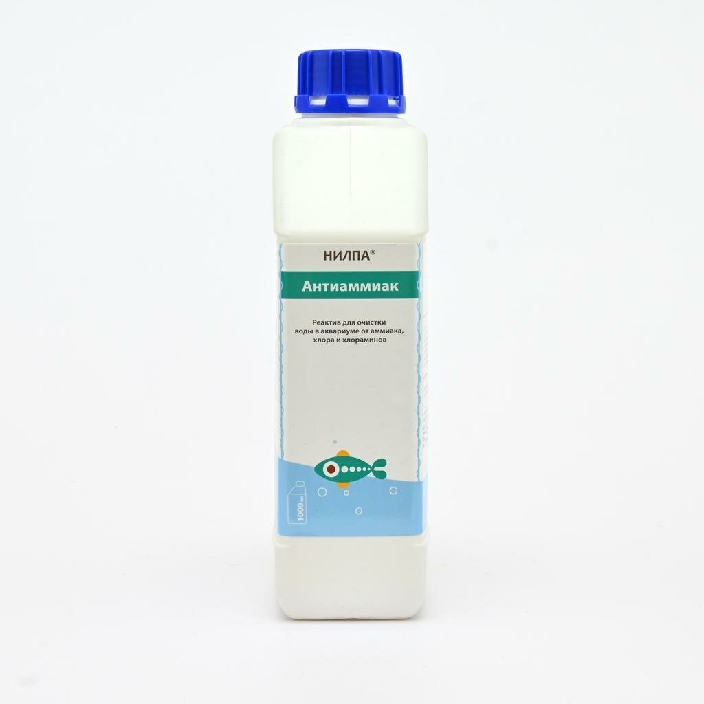 Реактив нилпа "Антиаммиак" для очищения воды от азотсодержащих соединений, 1000 мл