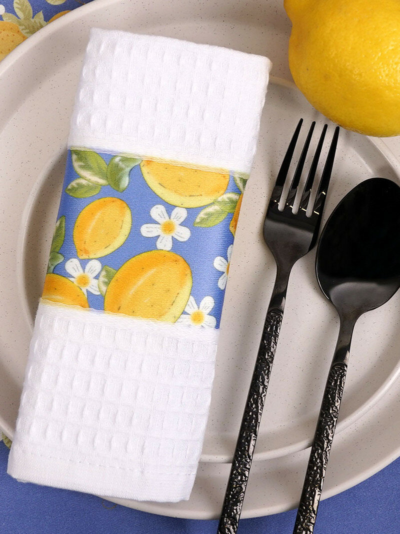 фото Полотенце для кухни вафельное Safia Home Provance