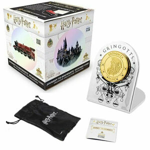 Фото Миниатюра The Noble Collection Deluxe Mystery Cube Harry Potter Journey to Hogwarts: Gringotts Wizarding Bank