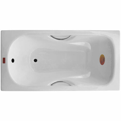 Чугунная ванна Finn Anatomic 150x75 с отверстиями под ручки