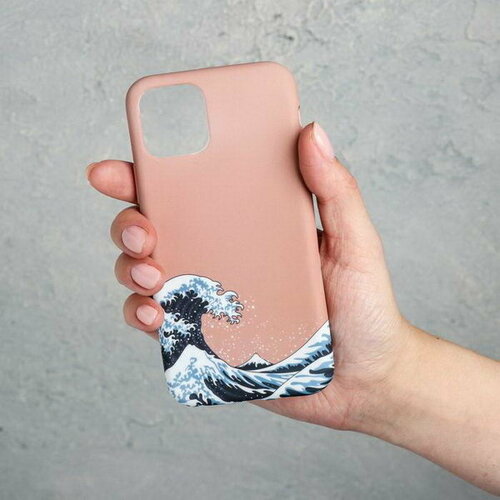 Чехол для телефона iPhone 11 pro Большая волна, 7.14 x 14.4 см