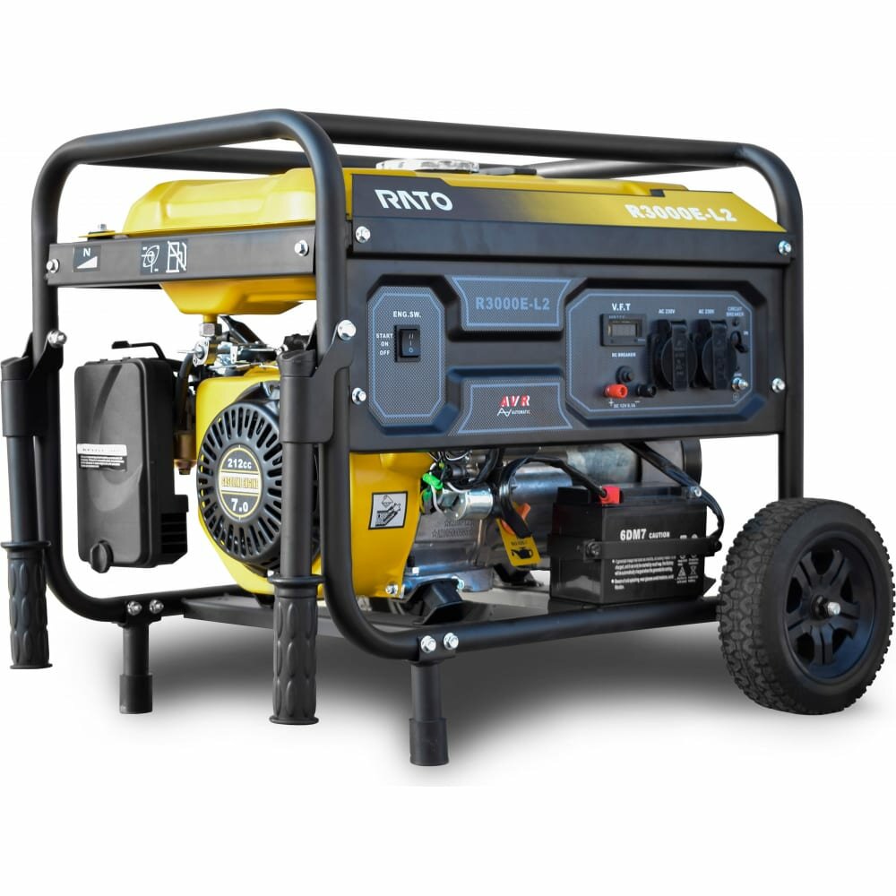 фото Бензогенератор RATO R3000E-L2W
