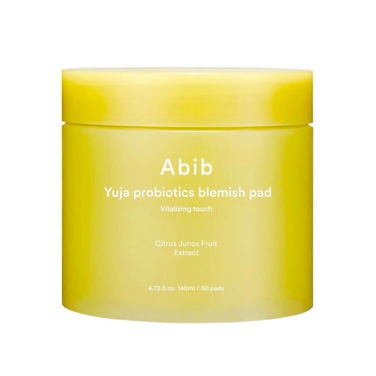 ABIB Осветляющие пэды для лица Yuja Probiotics Blemish Pad Vitalizing Touch