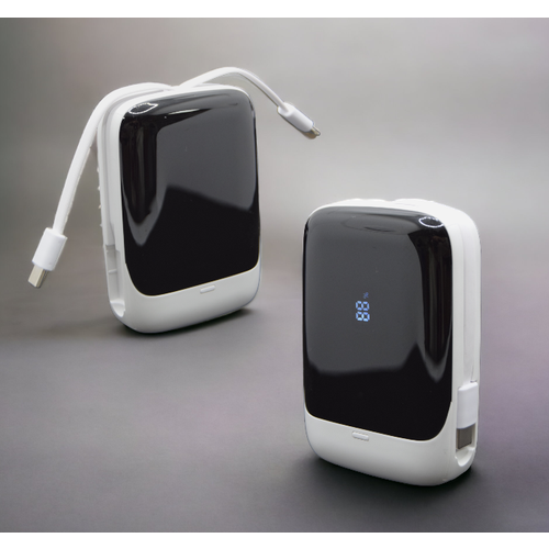 Зарядное устройства для телефона PowerBank 10000 mAh Внешний аккумулятор с быстрой зарядкой Белый 234100₽