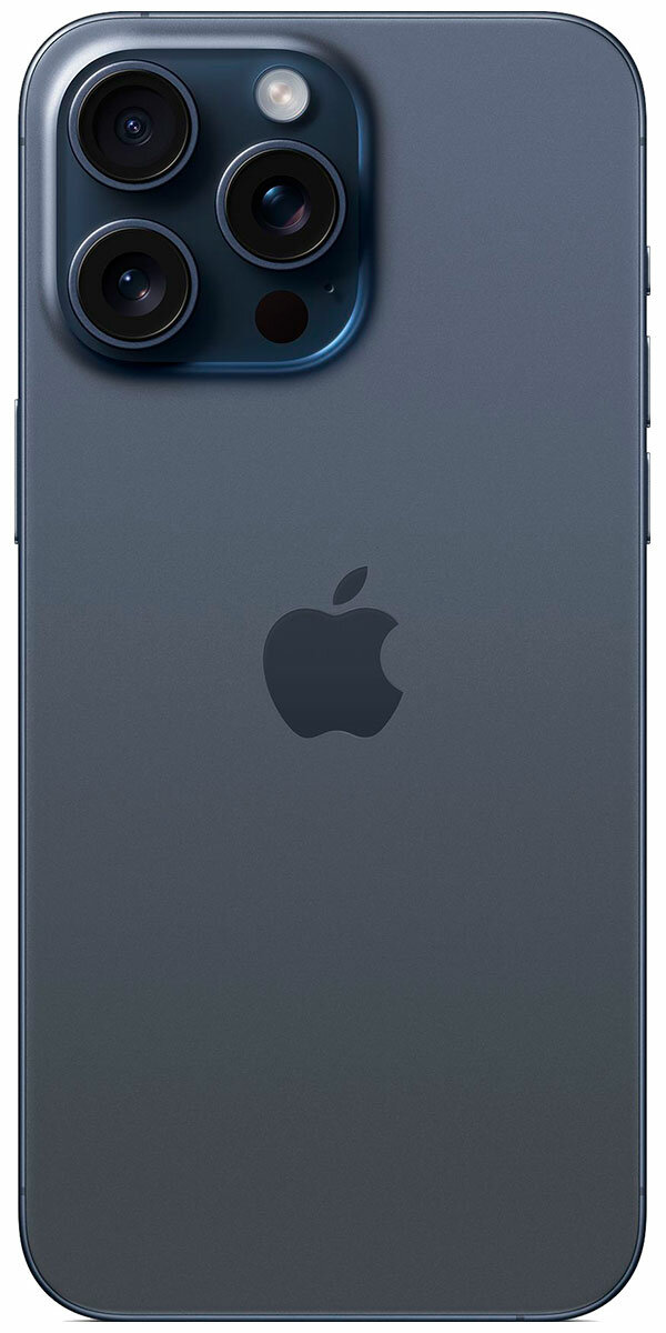 Смартфон Apple iPhone 15 Pro Max 256Gb синий титан — фото 1