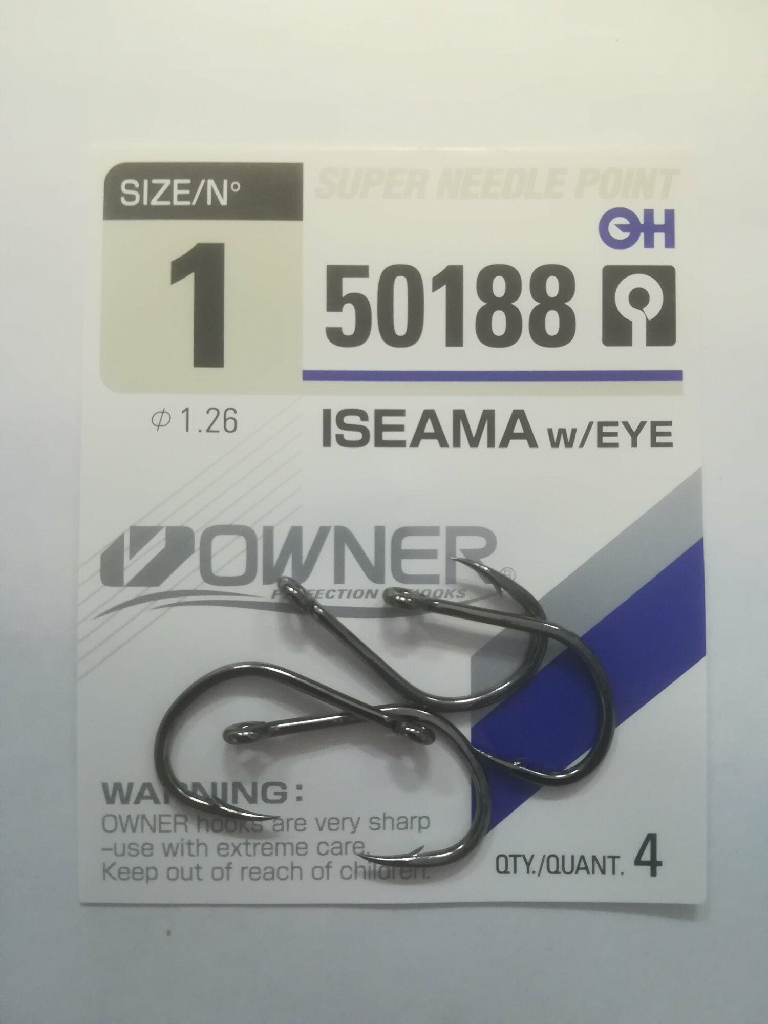крючок OWNER iseama w/eve 50188 №1