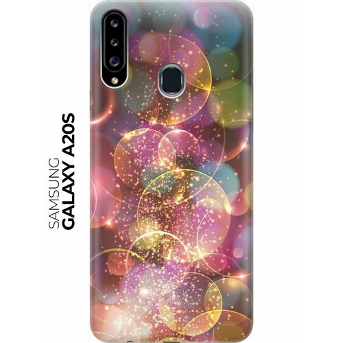 RE: PA Накладка Transparent для Samsung Galaxy A20s с принтом Яркие блики re pa накладка transparent для samsung galaxy s8 с принтом яркие блики