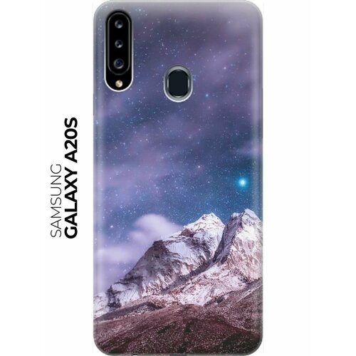 RE: PA Накладка Transparent для Samsung Galaxy A20s с принтом Горы и звездное небо re pa накладка transparent для samsung galaxy a02s с принтом горы и звездное небо