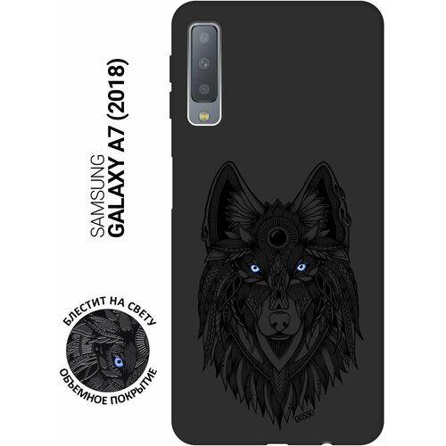 Ультратонкая защитная накладка для Samsung Galaxy A7 (2018) с принтом Grand Wolf ультратонкая защитная накладка для samsung galaxy s20 с принтом grand wolf