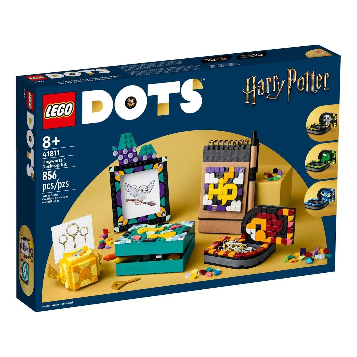 Набор с элементами конструктора LEGO DOTS 41811 Hogwarts Desktop Kit, 856 дет.