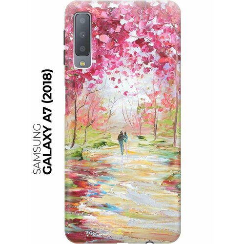 RE: PAЧехол - накладка ArtColor для Samsung Galaxy A7 (2018) с принтом Весенняя роща re paчехол накладка artcolor для samsung galaxy j6 2018 с принтом весенняя роща