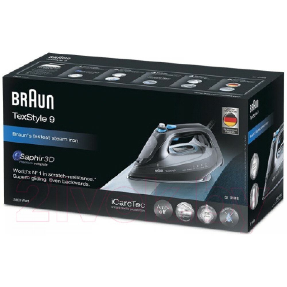 Утюг Braun TexStyle 9 (SI9281BK) - фото №20