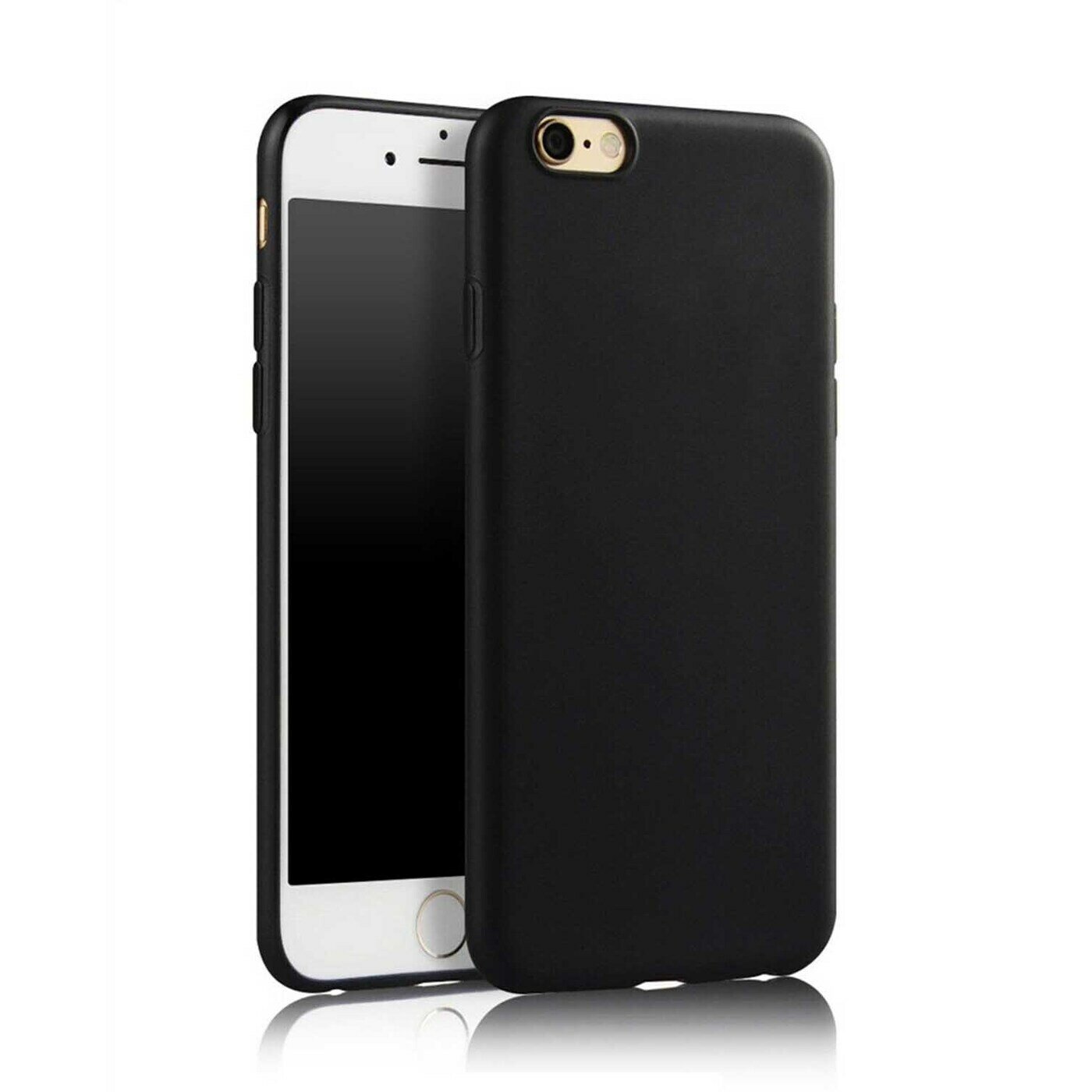 Чехол силиконовый на iPhone/айфон для Apple iPhone/Айфон 7/8/SE 2020, черный