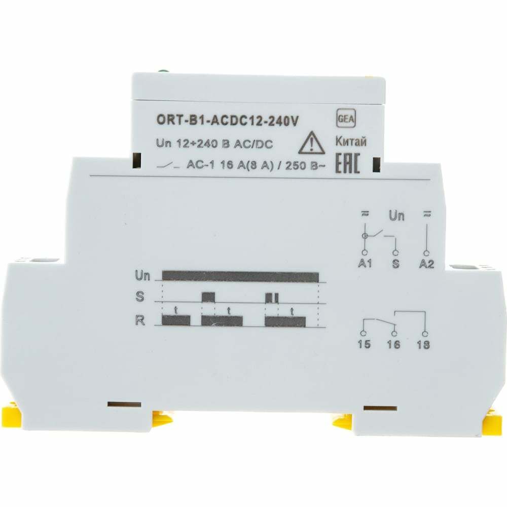 Реле задержки выключения ORT 1 контакт 12-240В AC/DC IEK ORT-B1-ACDC12-240V