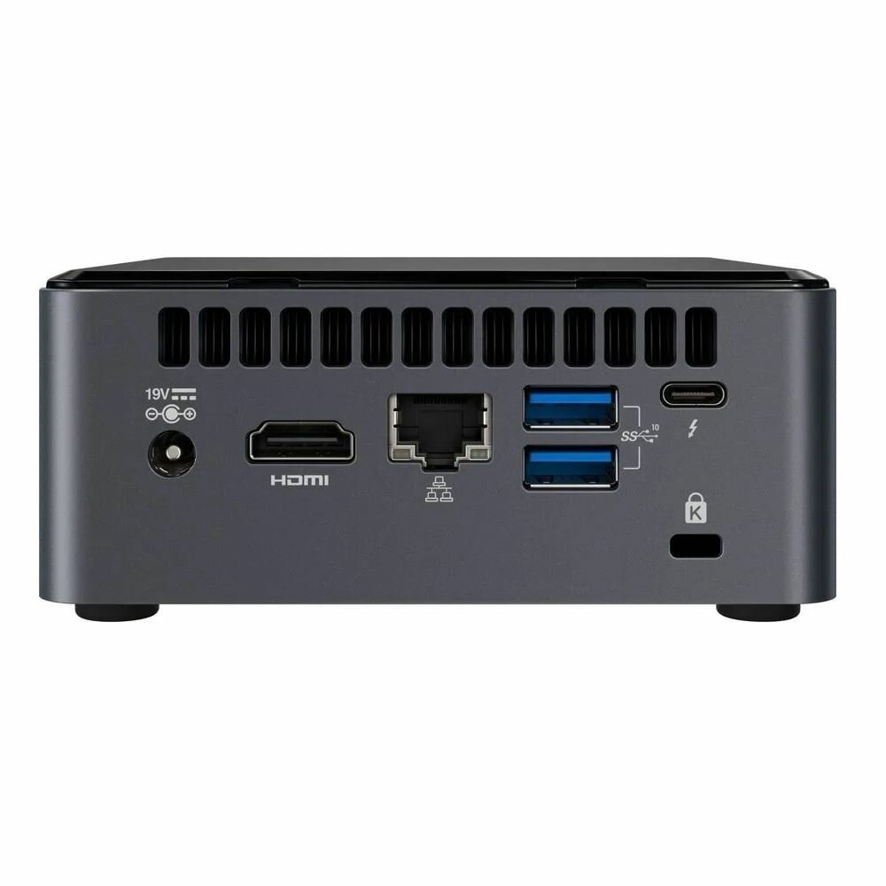 Платформа для сборки пк Intel NUC 10: Intel Core i3-10110U, VGA Intel UHD Graphics, VESA, no codec (БЕЗ ШНУРА) (BXNUC10I3FNHN) - фото №5