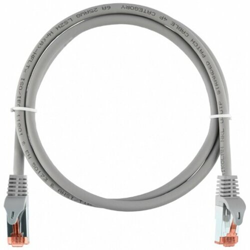 Патч-корд NIKOMAX SFTP Кат6a светло-серый 5м NMC-PC4SA55B-ES-050-C-GY 1410₽