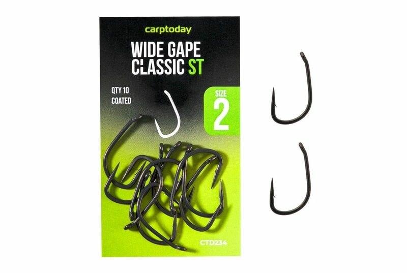 Крючки карповые Carptoday Wide Gape Classic ST Размер №2