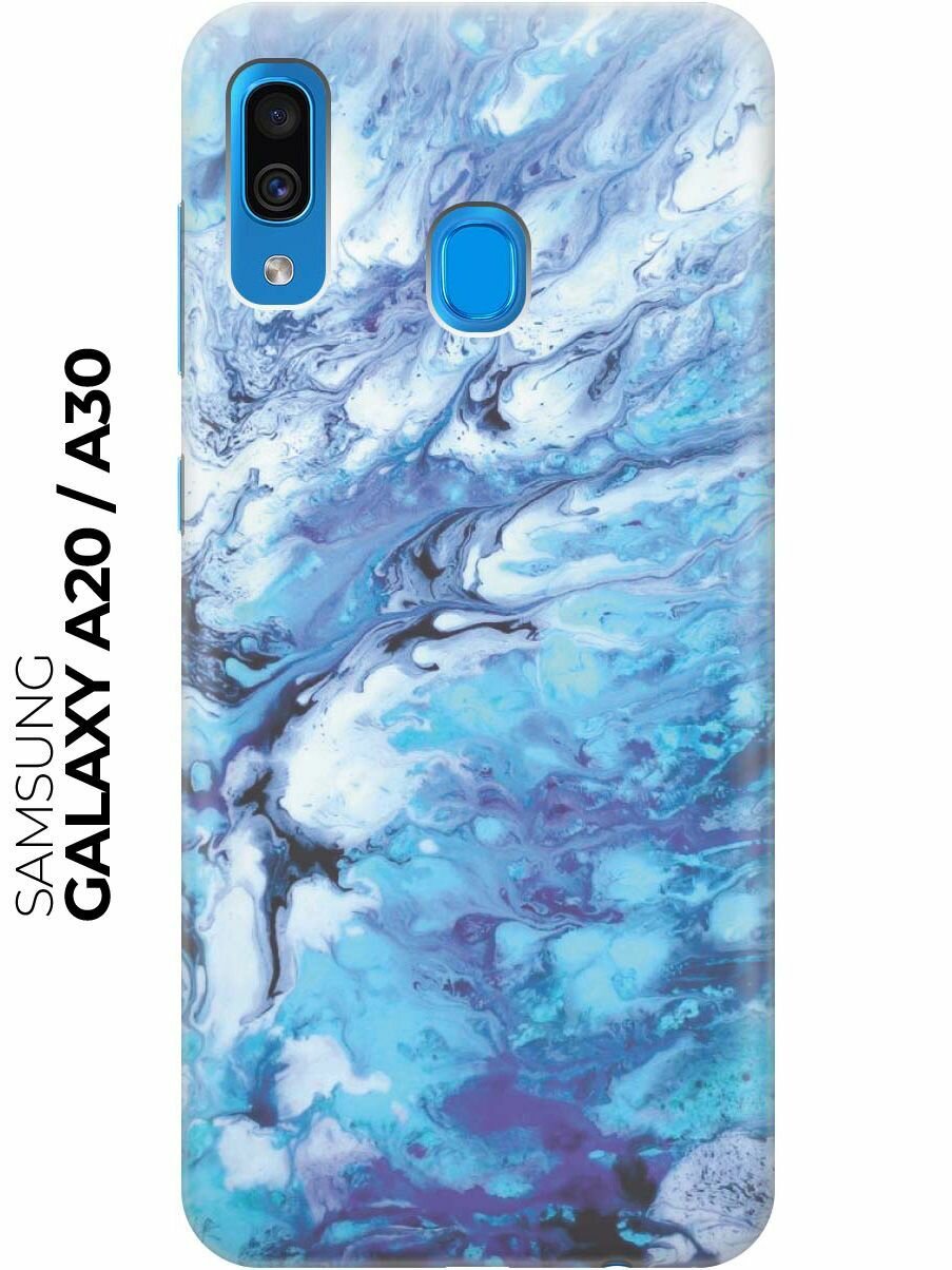 Чехол - накладка ArtColor для Samsung Galaxy A20 / A30 с принтом 